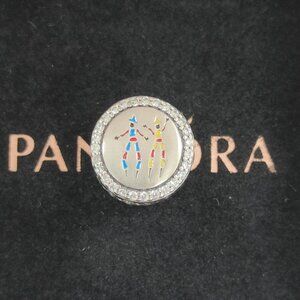 Pandora Moko Jumbie Exclusive Bead Charm Bracelet Pendant S925 Silver with box